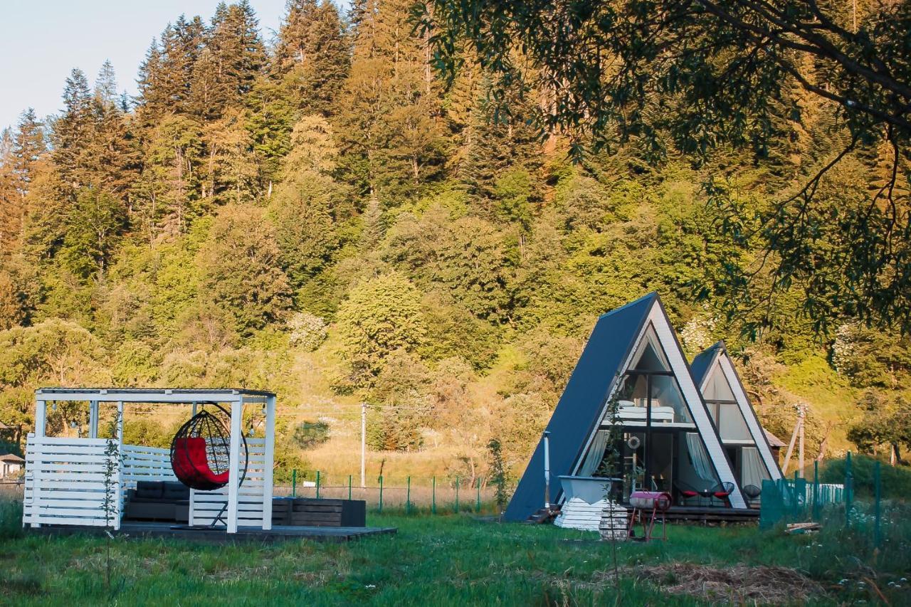 Mountains Hut Villa Mykulychyn Bagian luar foto