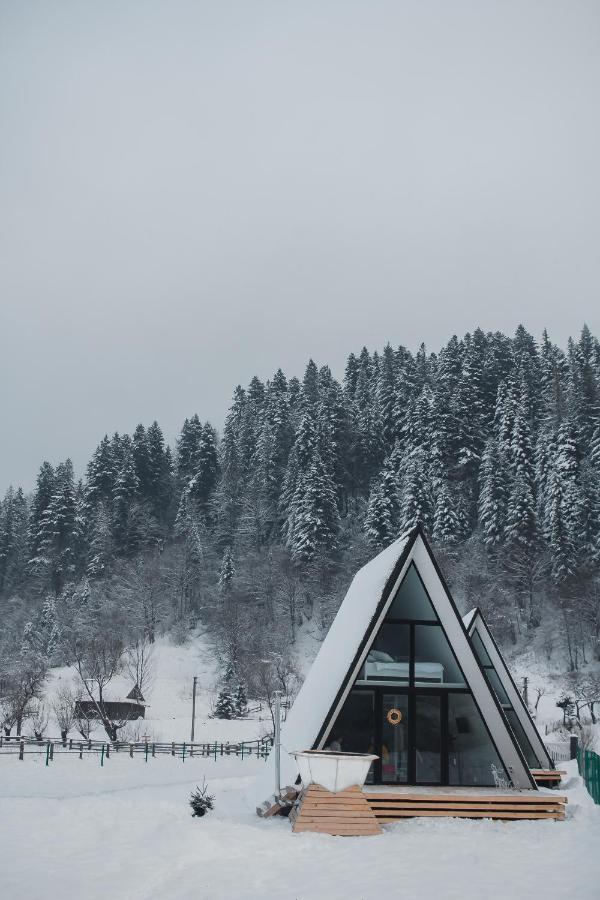 Mountains Hut Villa Mykulychyn Bagian luar foto