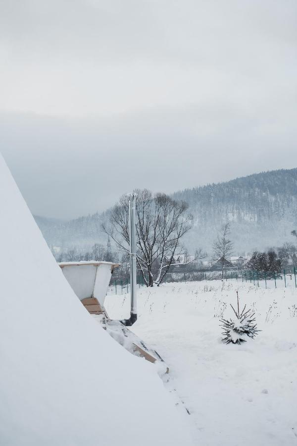 Mountains Hut Villa Mykulychyn Bagian luar foto